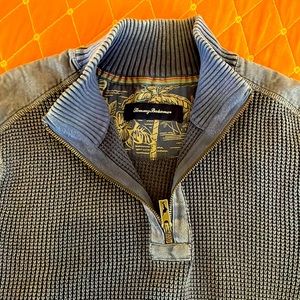 TOMMY BAHAMA WAFFLE SWEATER